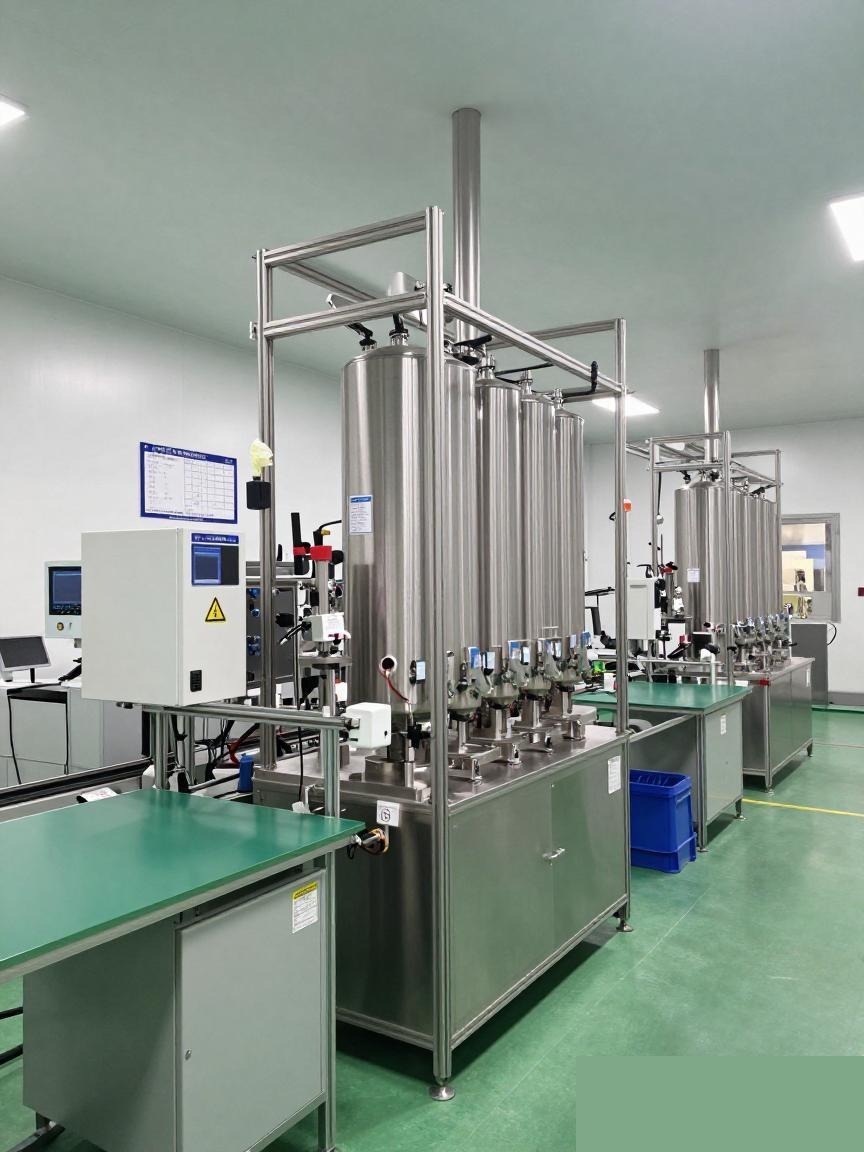 Multi-vessel stainless steel reactor array