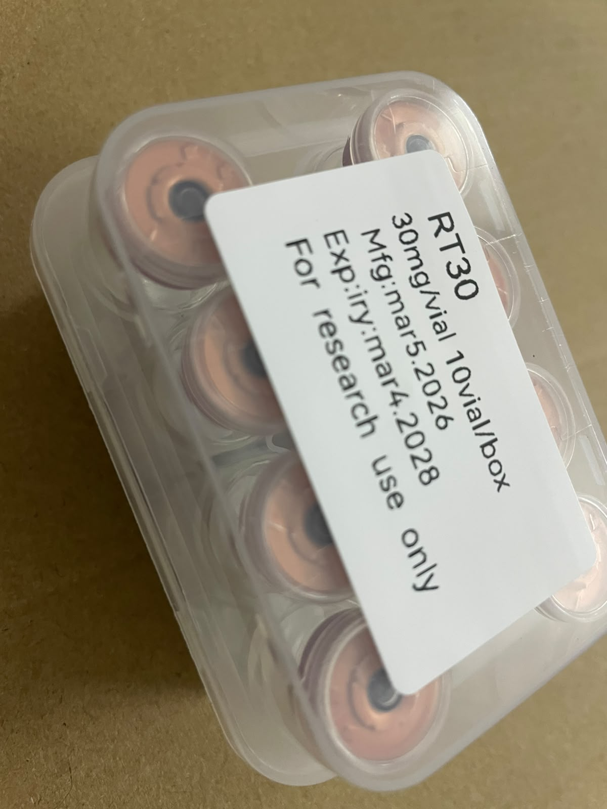Retatrutide 30mg 瓶装